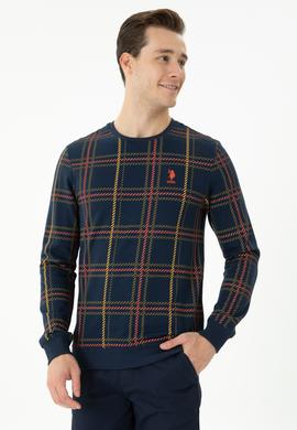 Erkek Lacivert Sweatshirt - 50270873006