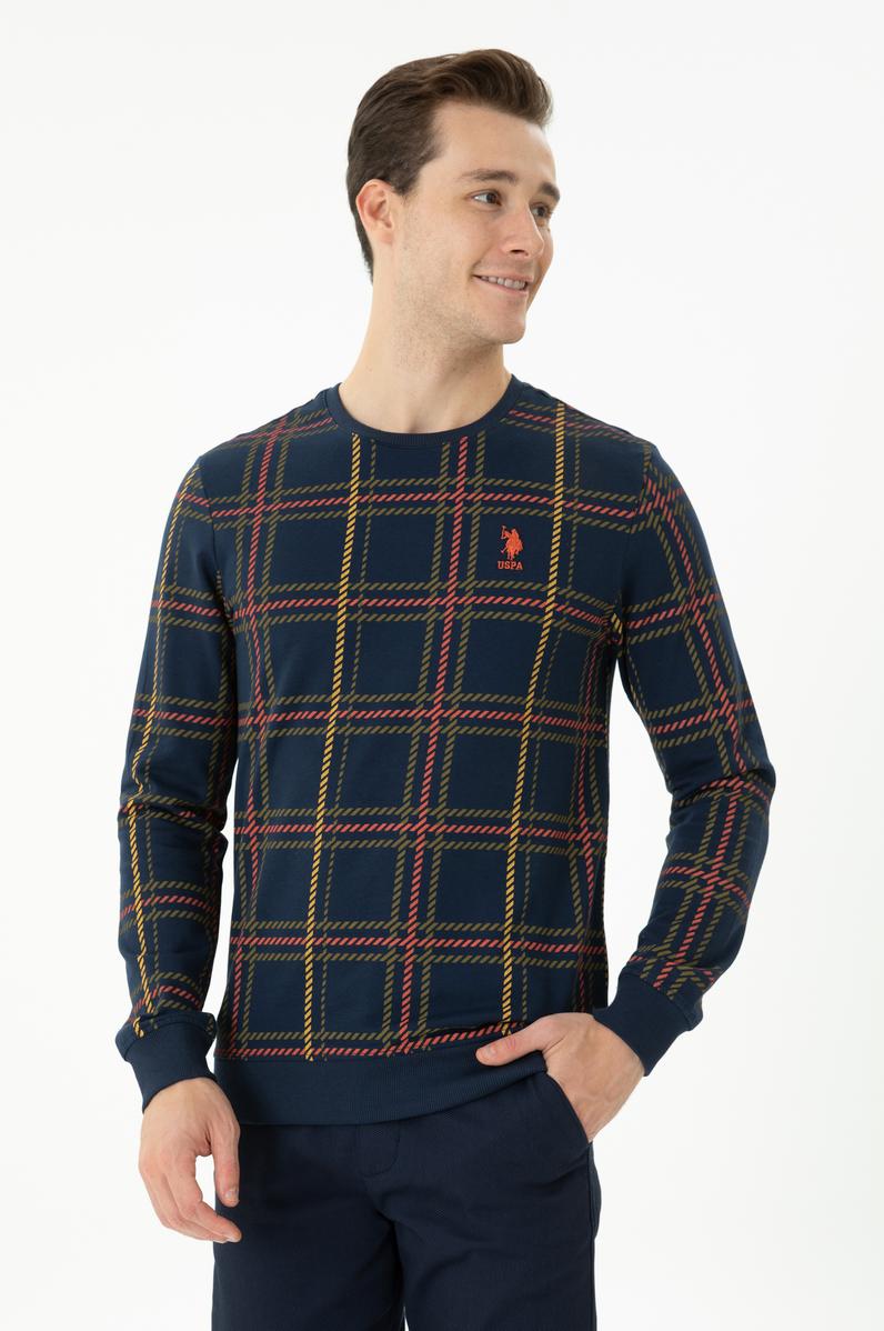 Erkek Lacivert Sweatshirt