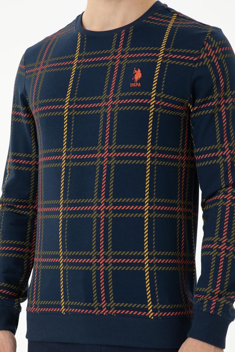 Erkek Lacivert Sweatshirt - 50270873006