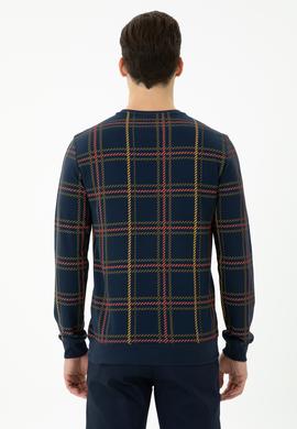 Erkek Lacivert Sweatshirt - 50270873006