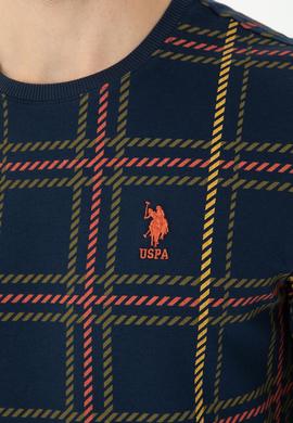 Erkek Lacivert Sweatshirt - 50270873006