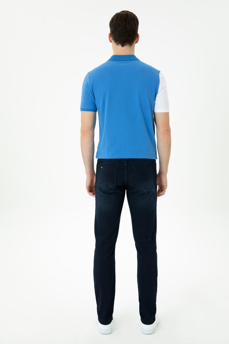 Erkek Koyu Mavi Jean Pantolon - 50272577038