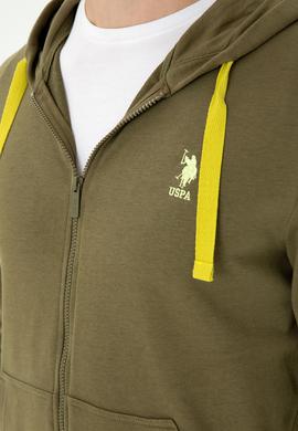 Erkek Haki Örme Hırka - 50274032018