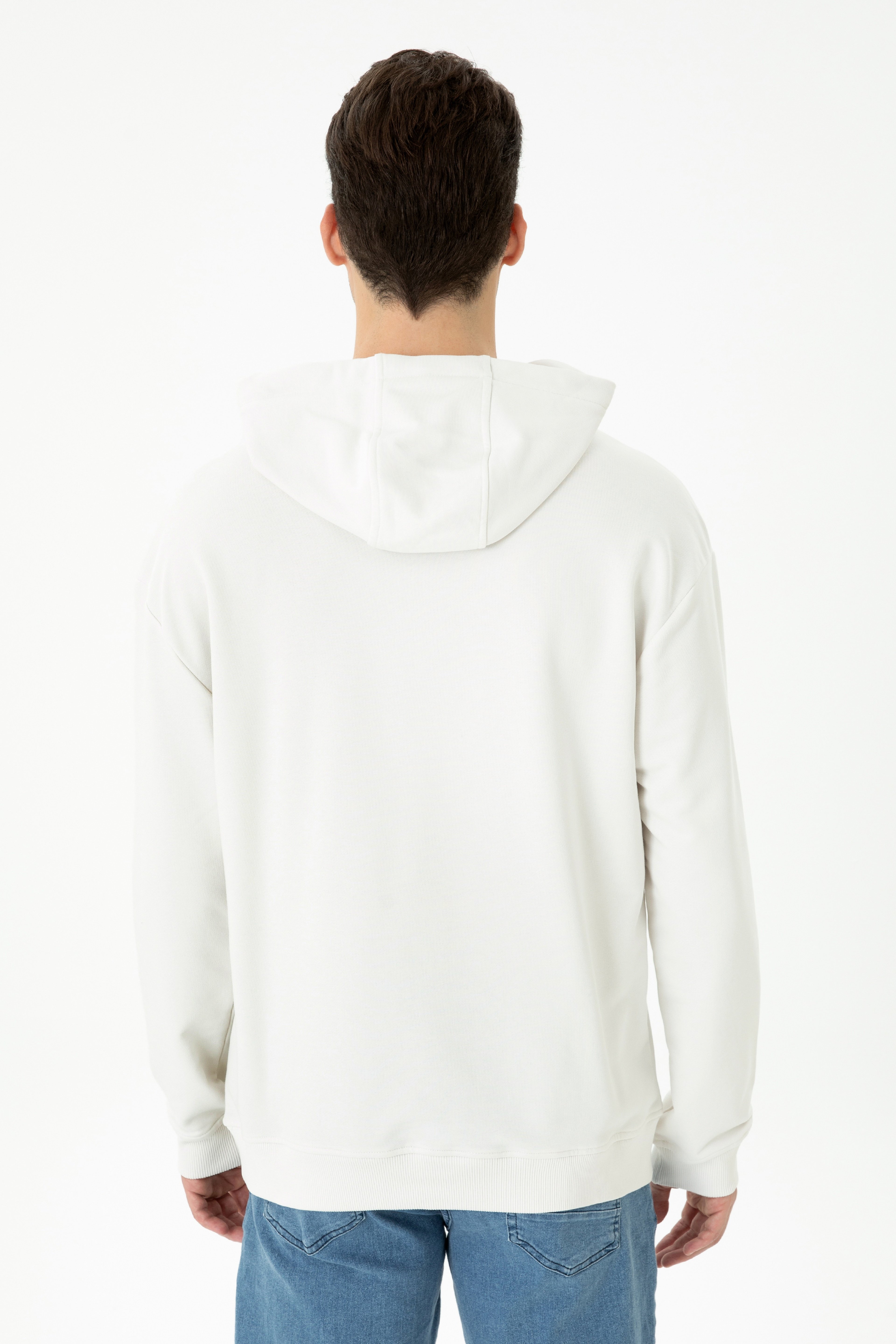 Erkek Taş Sweatshirt - Image 5
