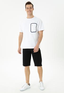 Erkek Siyah Örme Şort - 50275865028