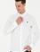 Erkek Beyaz Uzun Kollu Basic Gömlek
