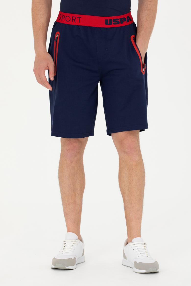 Erkek Lacivert Örme Şort - 50263256057