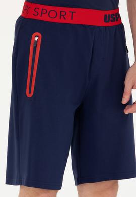 Erkek Lacivert Örme Şort - 50263256057