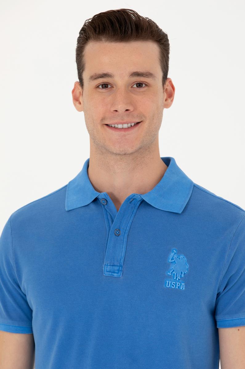 Erkek Saks Basic Tişört