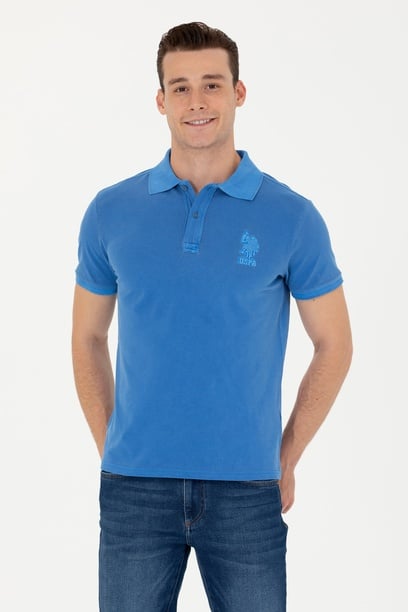 Erkek Saks Basic Tişört