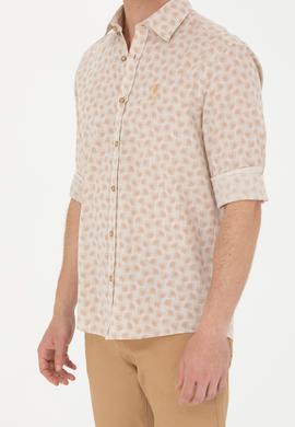 Erkek Camel Uzun Kollu Gömlek - 50263880006