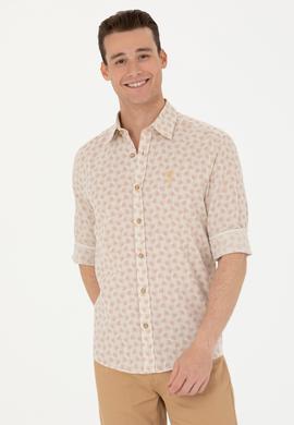 Erkek Camel Uzun Kollu Gömlek - 50263880006