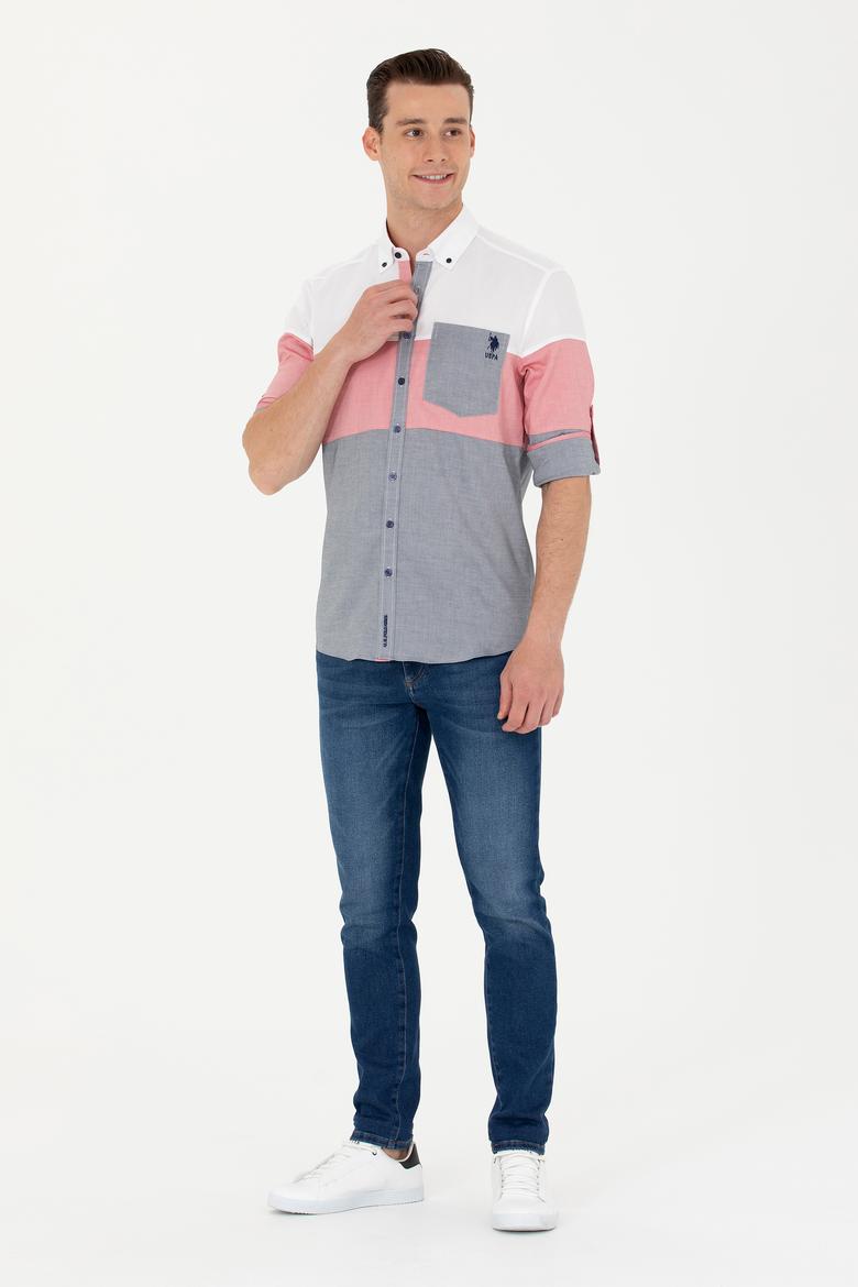 Erkek Lacivert Uzun Kollu Gömlek - 50264102006