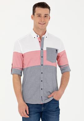 Erkek Lacivert Uzun Kollu Gömlek - 50264102006