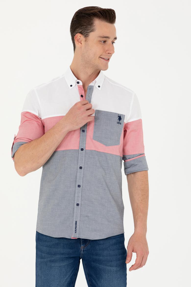 Erkek Lacivert Uzun Kollu Gömlek - 50264102006