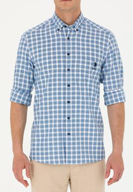 Erkek Lacivert Uzun Kollu Gömlek - 50264415005