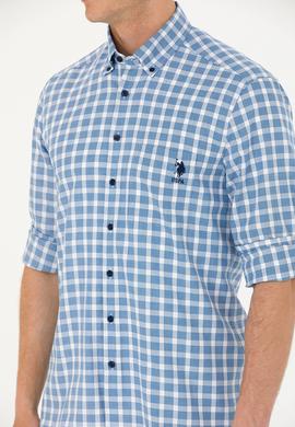 Erkek Lacivert Uzun Kollu Gömlek - 50264415005