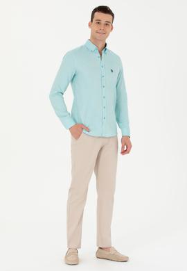 Erkek Regular Fit Taş Kanvas / Chino Pantolon - 50266050013