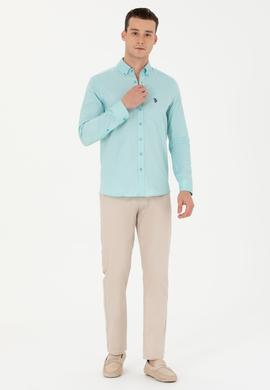 Erkek Regular Fit Taş Kanvas / Chino Pantolon - 50266050013