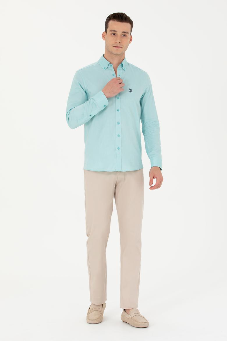 Erkek Regular Fit Taş Kanvas / Chino Pantolon - 50266050013