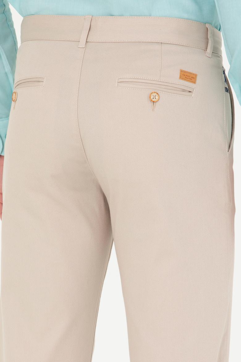 Erkek Regular Fit Taş Kanvas / Chino Pantolon - 50266050013