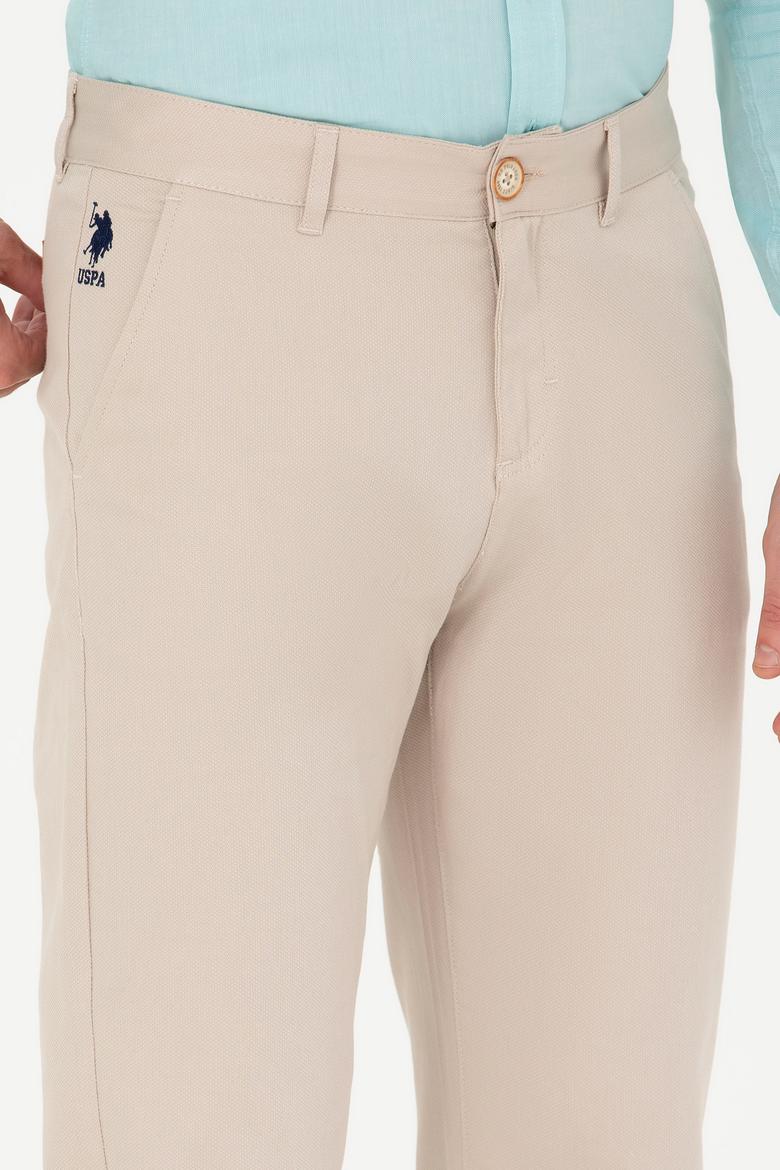 Erkek Regular Fit Taş Kanvas / Chino Pantolon - 50266050013