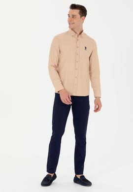 Erkek Lacivert Kanvas / Chino Pantolon - 50266053004