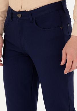 Erkek Lacivert Kanvas / Chino Pantolon - 50266053004