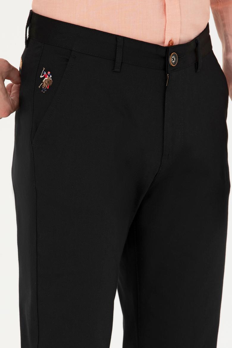 Erkek Siyah Kanvas / Chino Pantolon - 50266054015