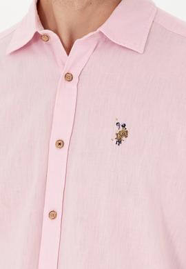 Erkek Pudra Uzun Kollu Basic Gömlek - 50262880060