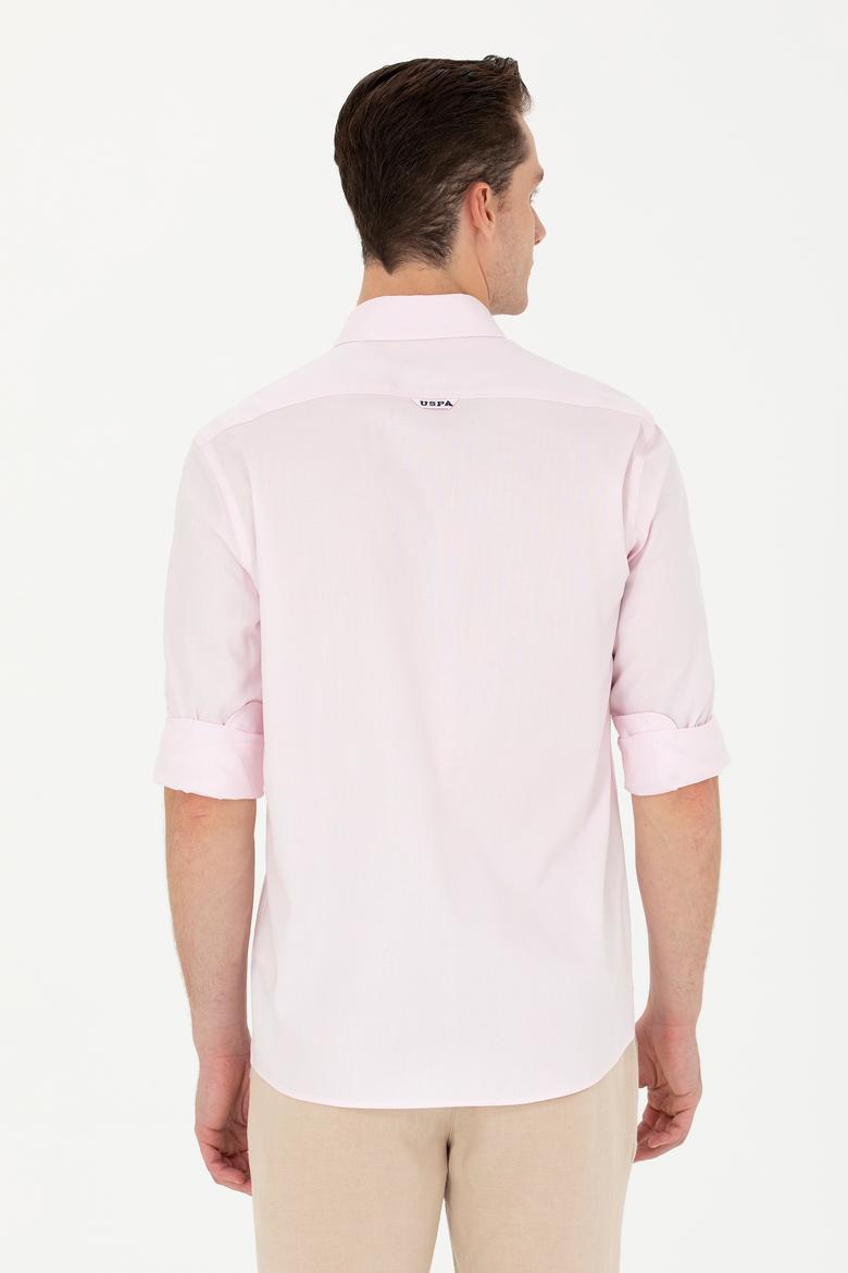 Erkek Manolya Uzun Kollu Basic Gömlek - 50263100096