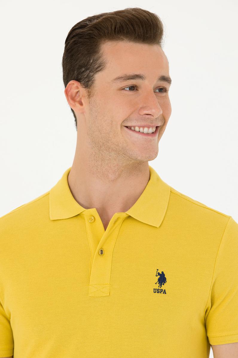 Erkek Safran Basic Tişört