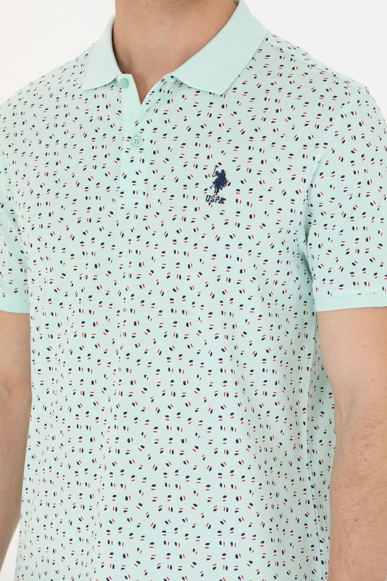 Erkek Su Yeşili Tişört - 50263269043