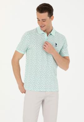 Erkek Su Yeşili Tişört - 50263269043