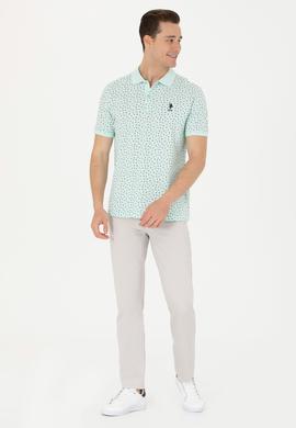 Erkek Su Yeşili Tişört - 50263269043