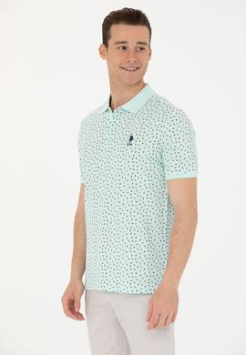 Erkek Su Yeşili Tişört - 50263269043