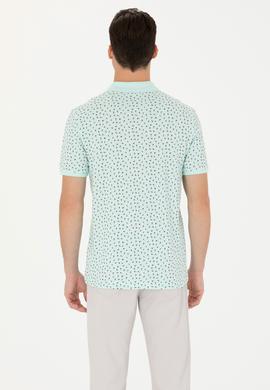 Erkek Su Yeşili Tişört - 50263269043