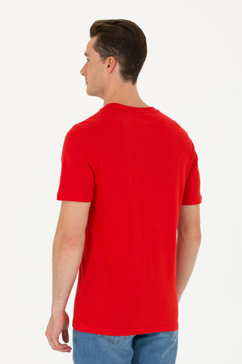 Erkek Kırmızı Tişört - 50263282017