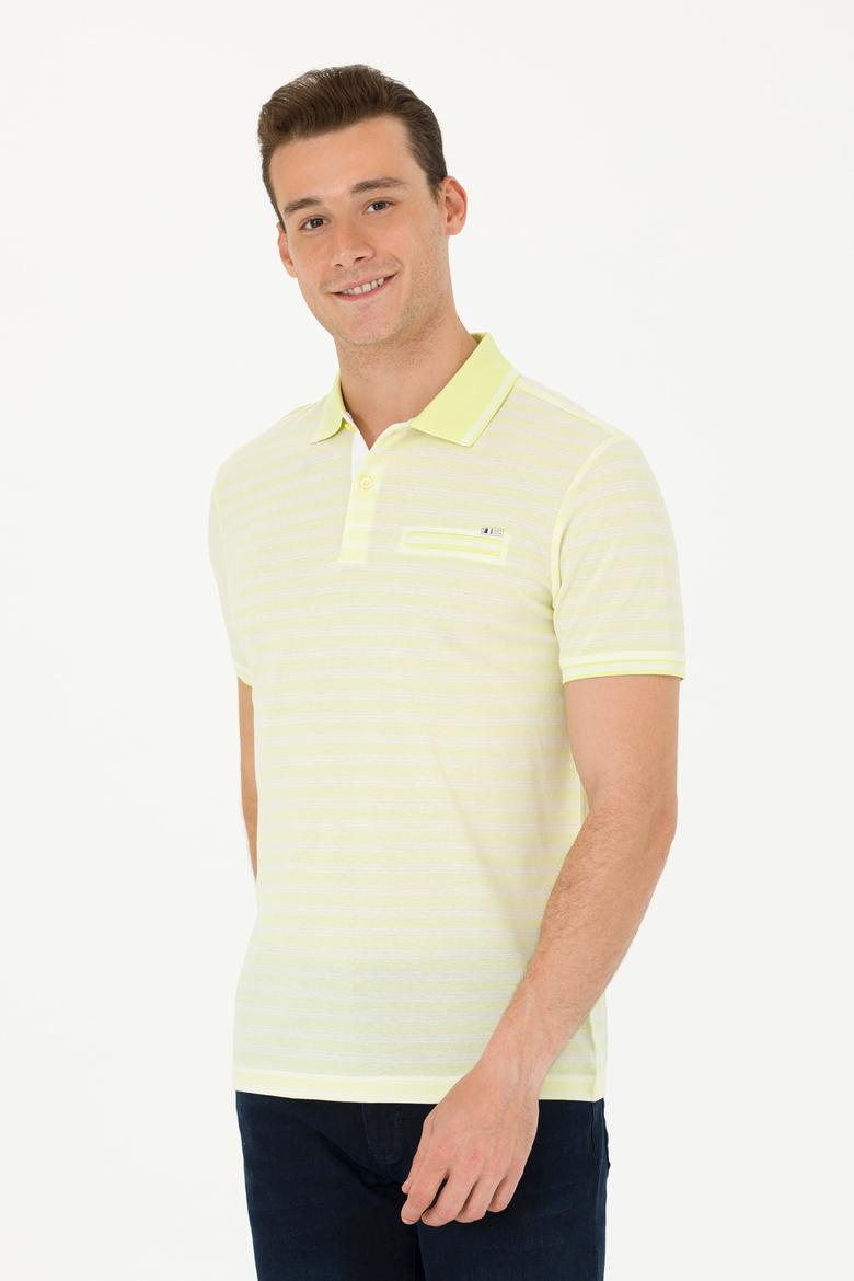 Erkek Açık Sarı Tişört - 50263352014