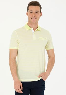 Erkek Açık Sarı Tişört - 50263352014