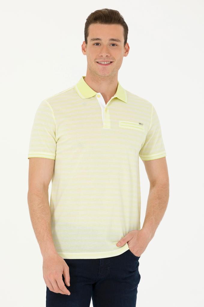 Erkek Açık Sarı Tişört