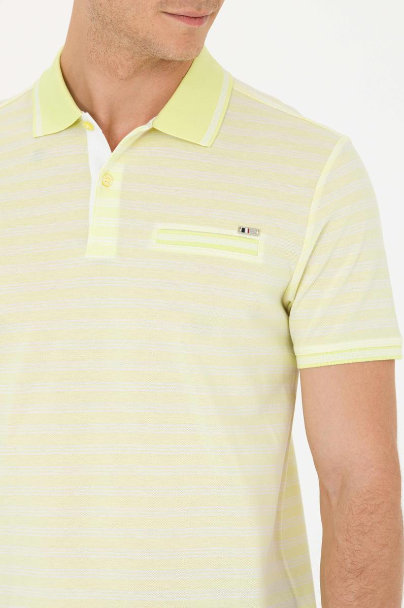 Erkek Açık Sarı Tişört