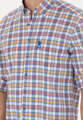 Erkek Saks Uzun Kollu Gömlek - 50263693006