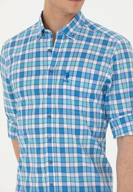 Erkek Yeşil Uzun Kollu Gömlek - 50263693016