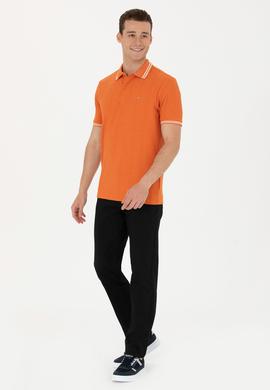 Erkek Regular Fit Siyah Kanvas / Chino Pantolon - 50266052015