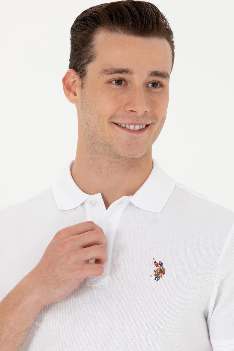 Erkek Beyaz Basic Tişört - 50267944020