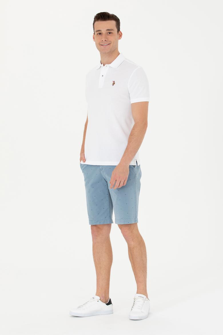 Erkek Beyaz Basic Tişört - 50267944020