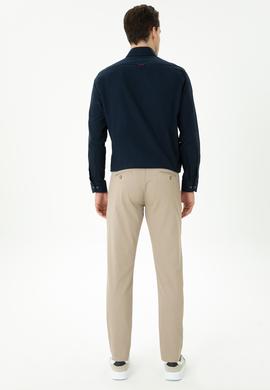 Erkek Koyu Bej Kanvas Pantolon - 50271469532