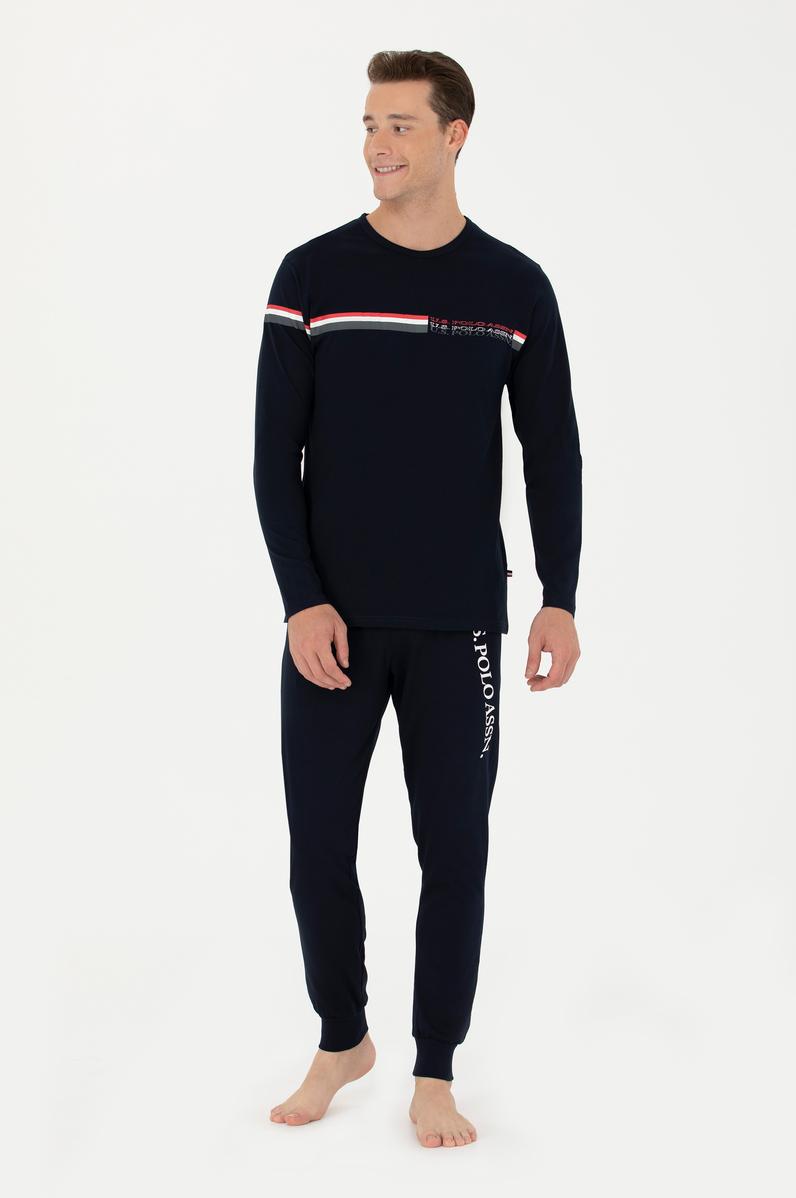 Erkek Lacivert Pijama Takımı