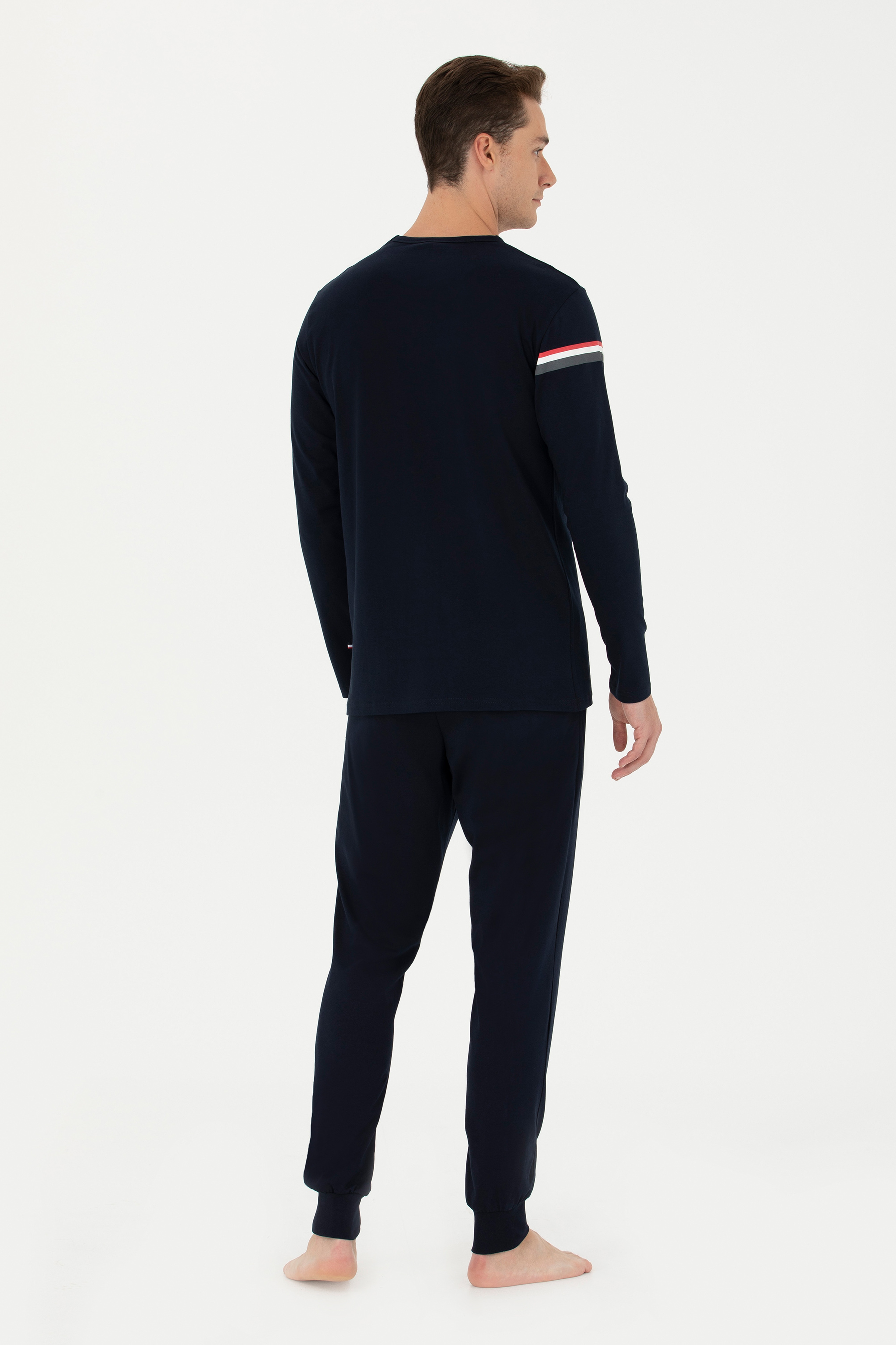 Erkek Lacivert Pijama Takımı - Image 5